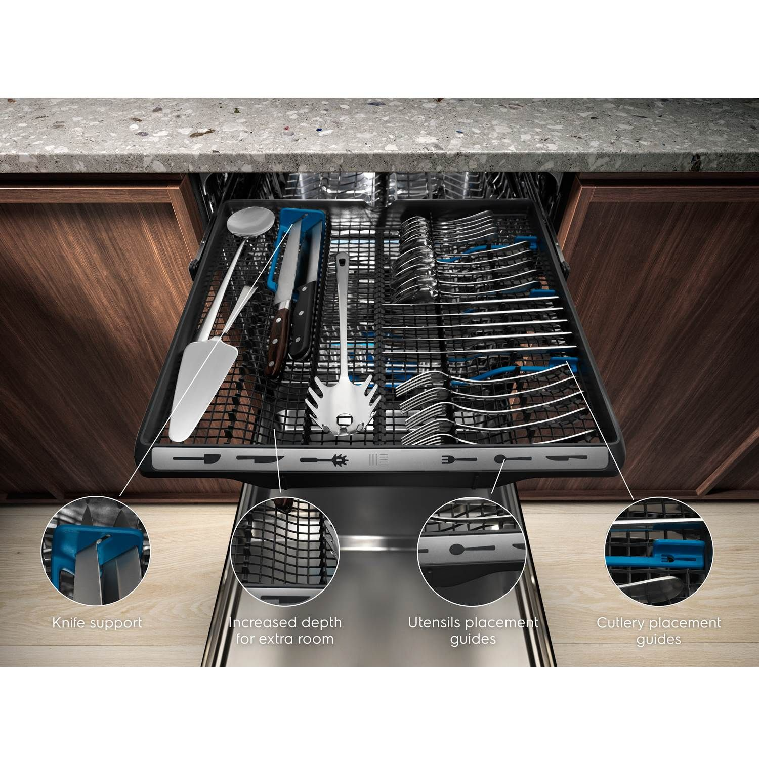 Electrolux Excellence XE75530V MED 4 ÅRA GARANTI Opvaskemaskine til integrering billede 1