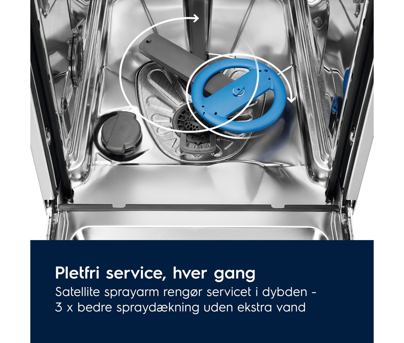 Electrolux EEM48331L Integrerbar Opvaskemaskine billede 6