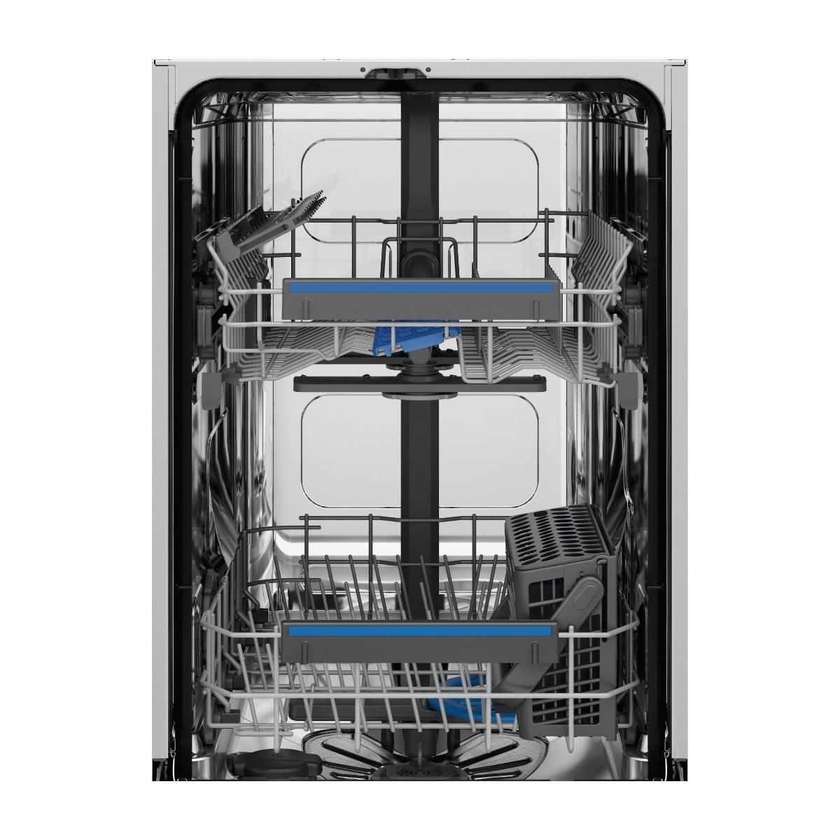 Electrolux ESS42200SX Smal opvaskemaskine til indbygning (45 cm) billede 4