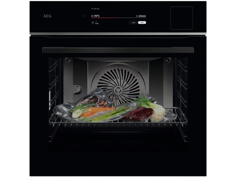 AEG Series 9000 TP9SB831AB, Medium, Elektrisk ovn, 70 L, 3500 W, 70 L, Kombi-damp