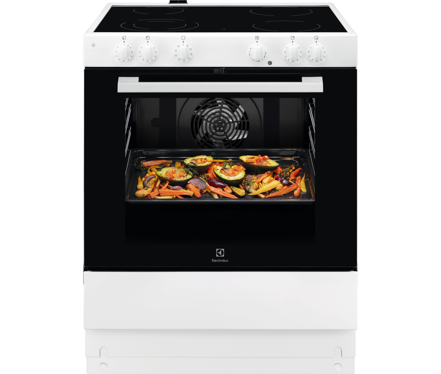 Electrolux 500-serien LKC74000NW keramisk komfur, 230V