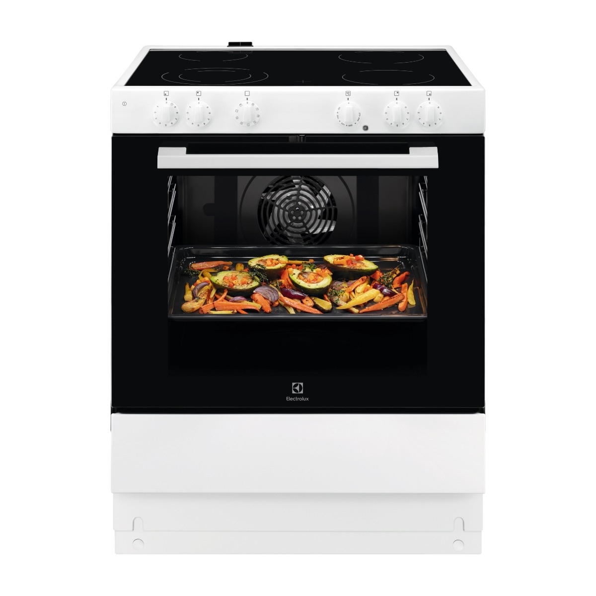 Electrolux 500-serien LKC74000NW keramisk komfur, 230V