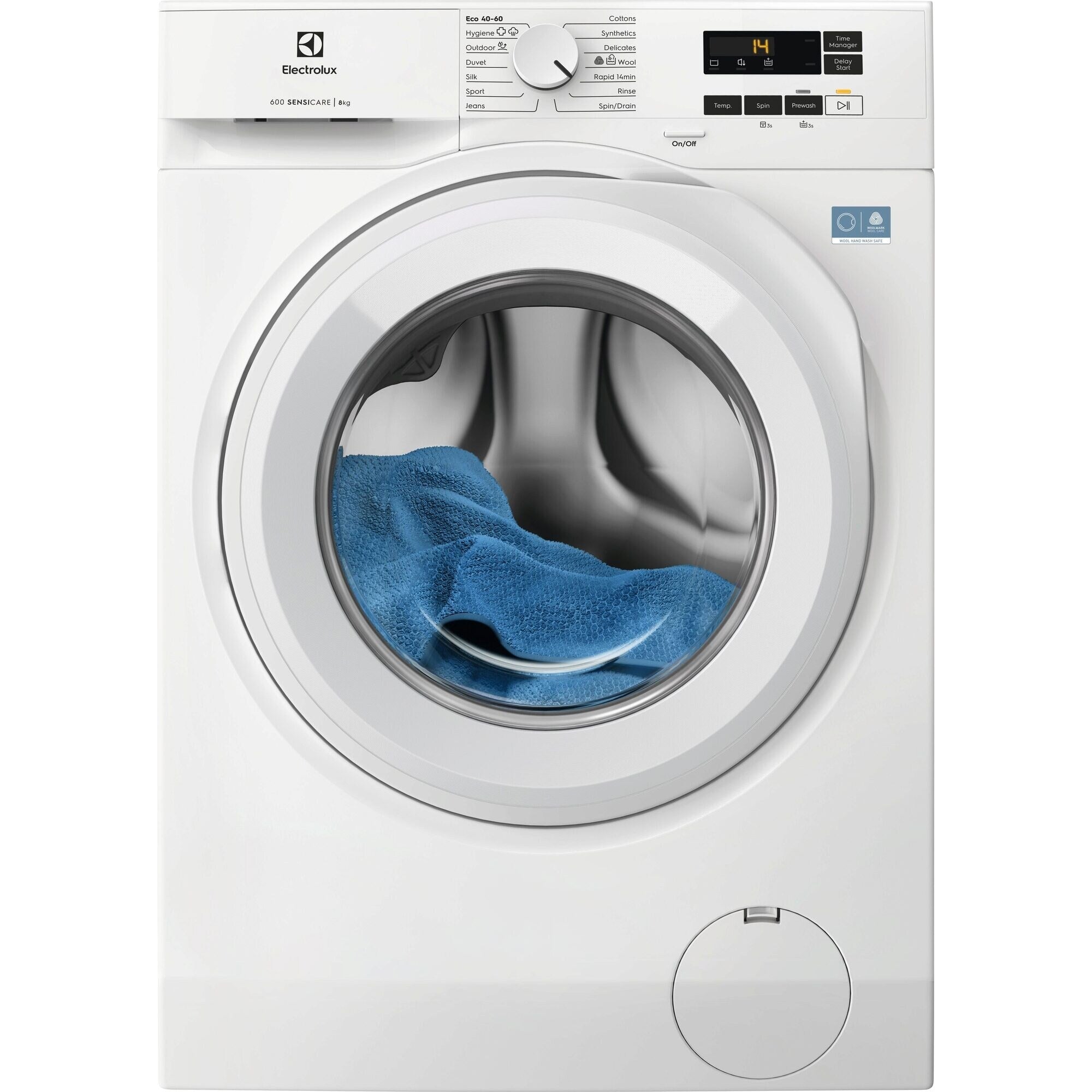 Electrolux EFI611O84O Frontbetjent vaskemaskine