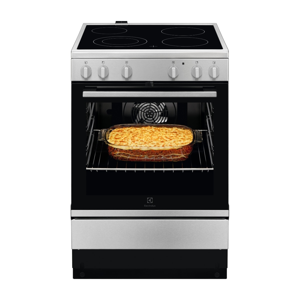 Electrolux 500-serien LKR64004SX keramisk komfur, 400V