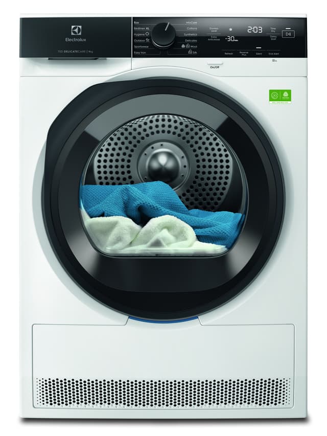 Electrolux tørretumbler EDI7H2E96E (9kg) hvid