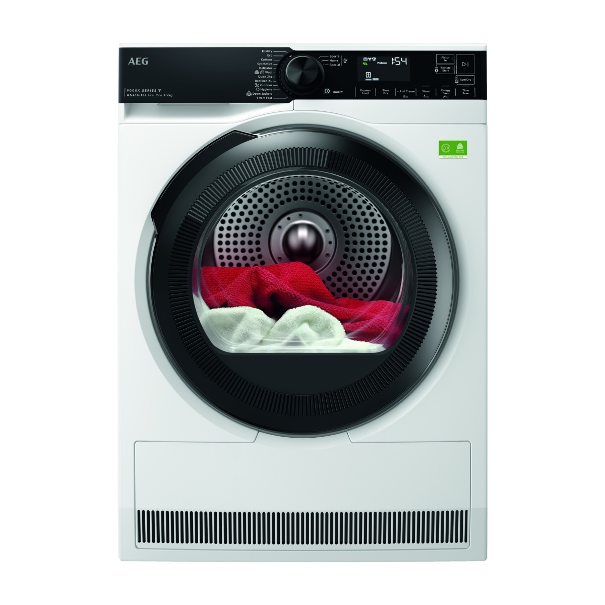 AEG 9000X-serien TR944P97X tørretumbler billede 1