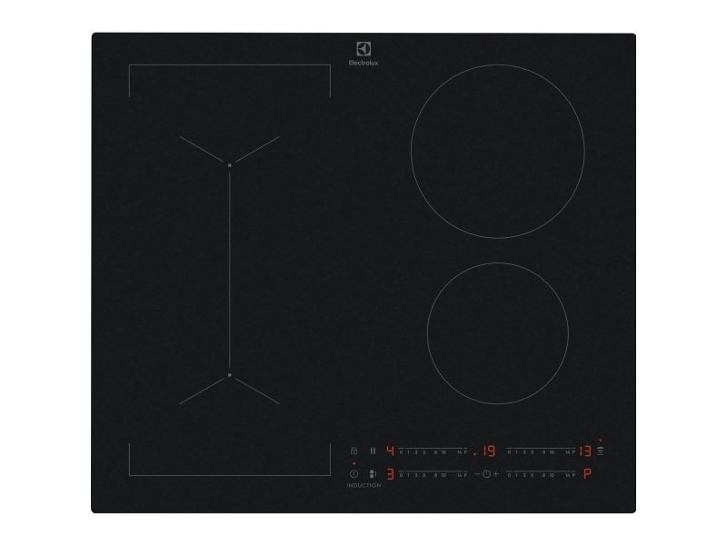 Electrolux EIV63443CT, Sort, Indbygget, 60 cm, Zone induktionskogeplade, 4 zone(s), 4 zone(s) billede 2