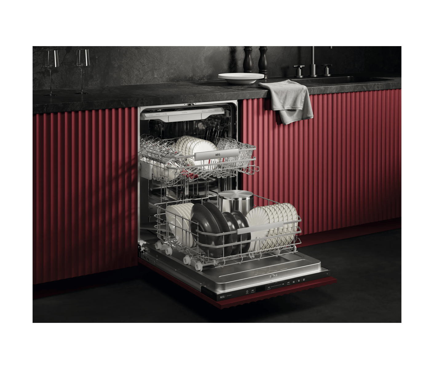 AEG GI8700B2SC Integrerbar Opvaskemaskine billede 2