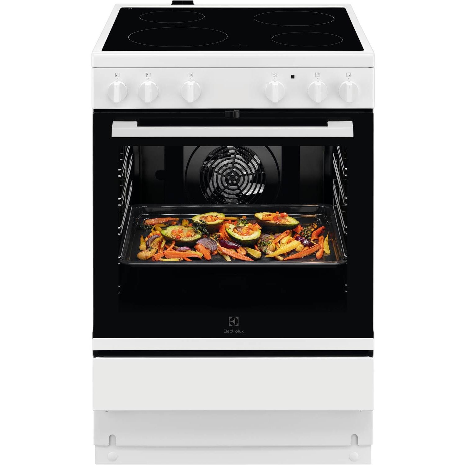 Electrolux LKR64003SW Glaskeramisk komfur