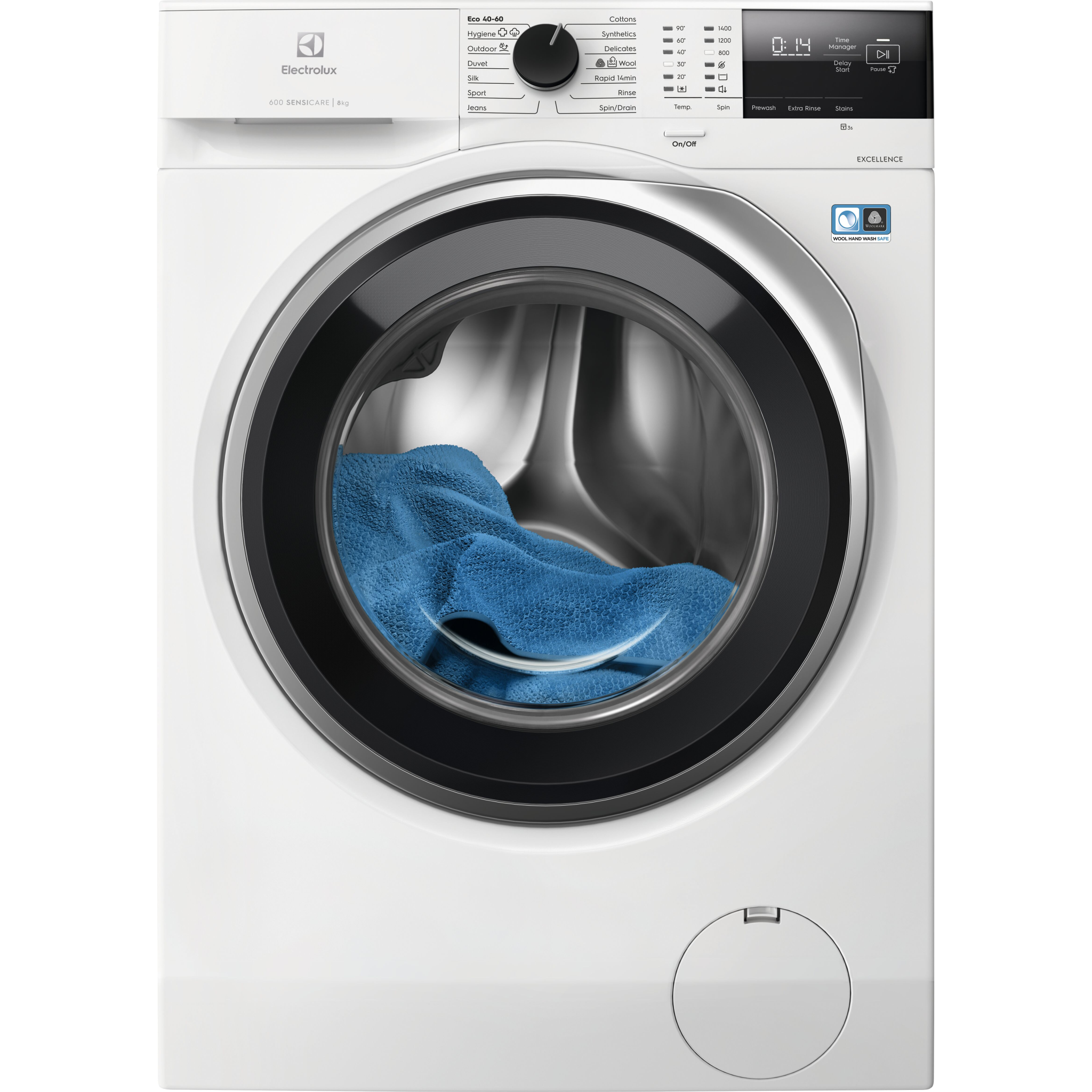 Electrolux Excellence XLNF64825N Frontbetjent vaskemaskine