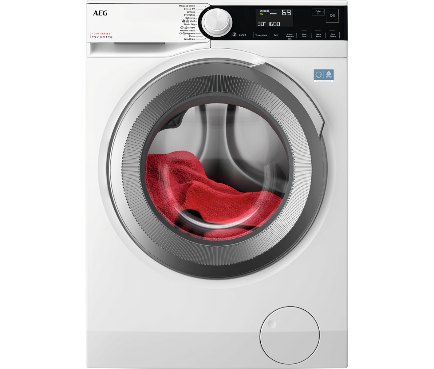 AEG LR733W96W Vaskemaskine billede 1