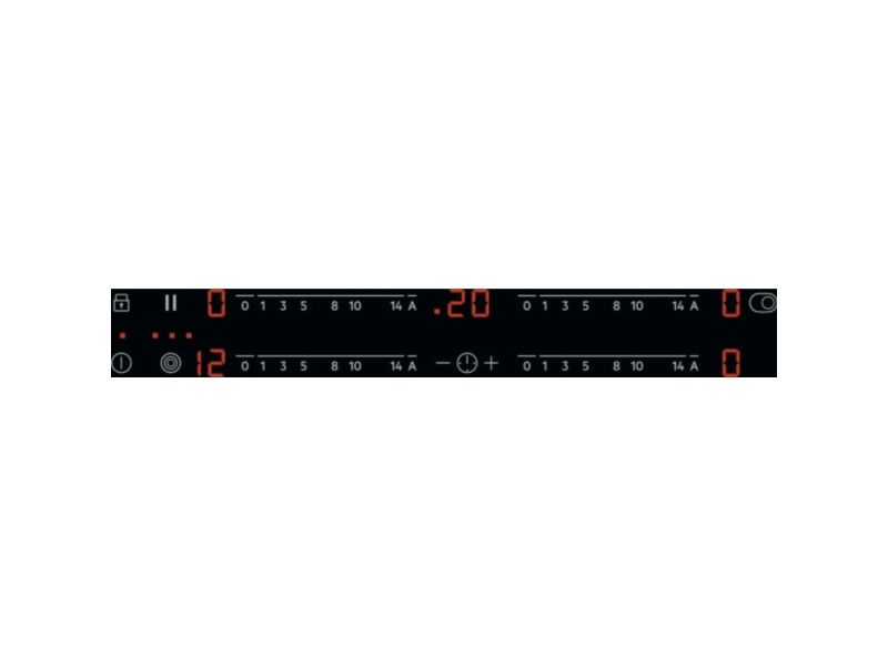 AEG TO64RA07CB, Sort, Indbygget, 60 cm, Keramisk, Keramisk, 4 zone(s) billede 2