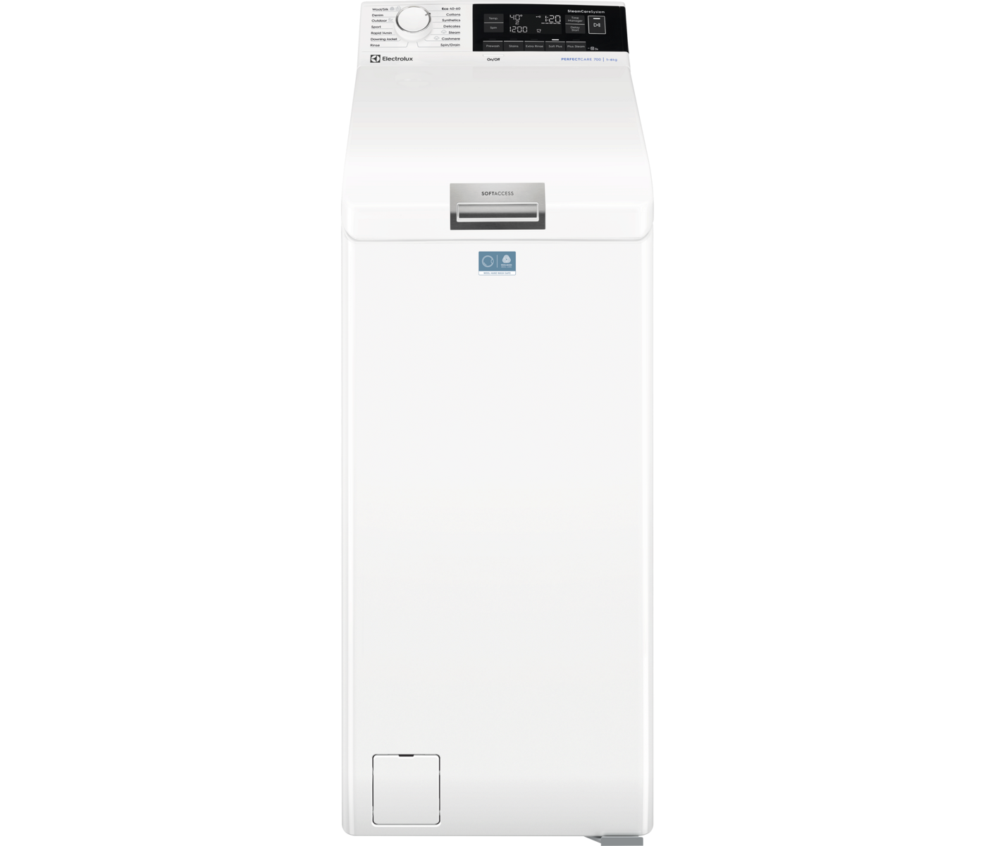 Electrolux EW7T665W1W Topbetjent Vaskemaskine billede 1