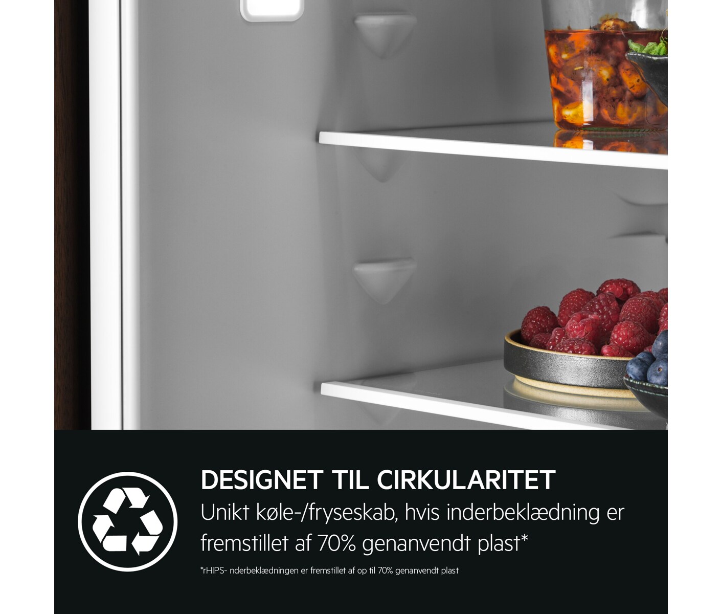AEG TC8MS182DS Integrerbart kølefryseskab
