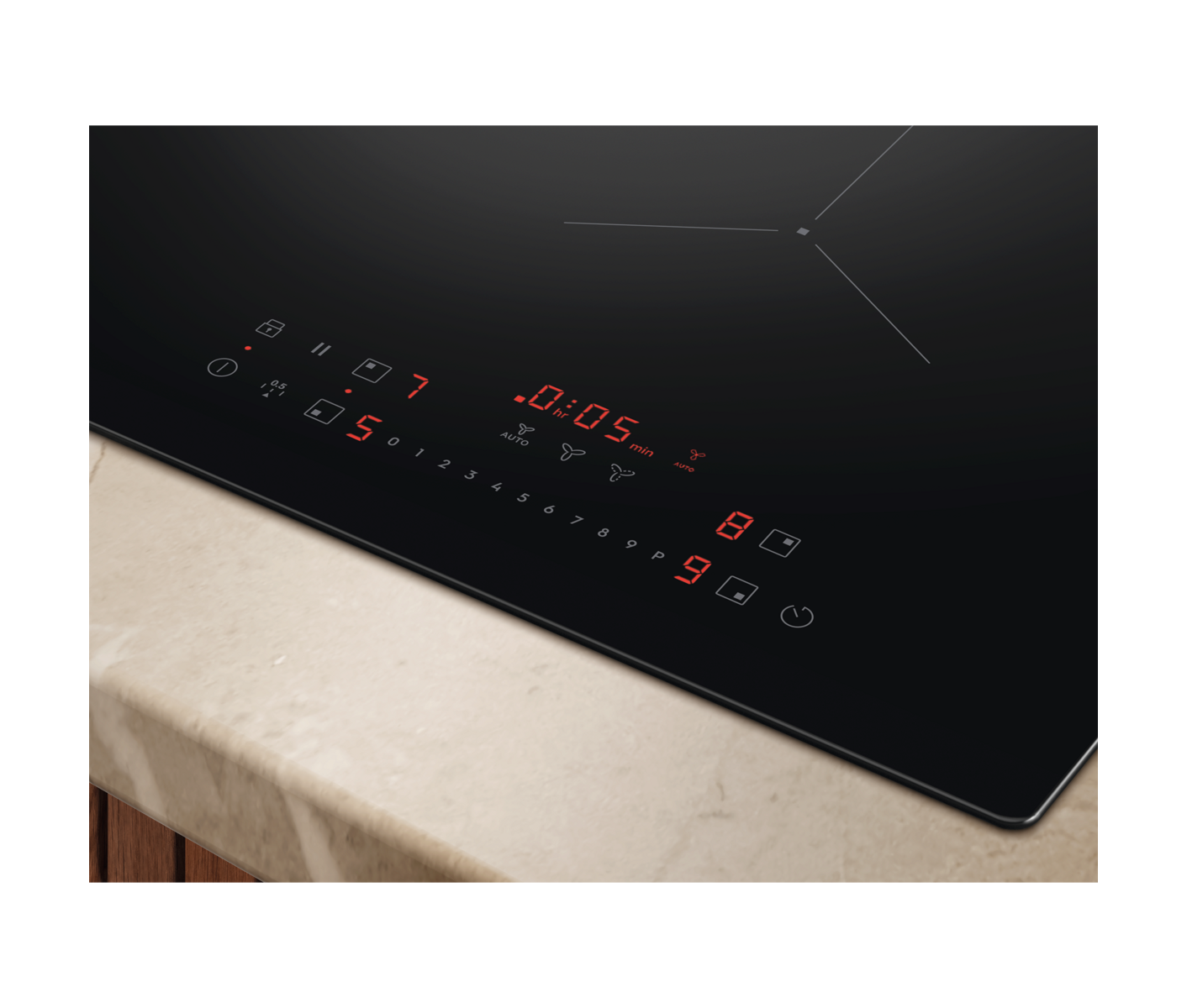 Electrolux Hhof8t0c Kogeplade Med Indbygget Emhætte