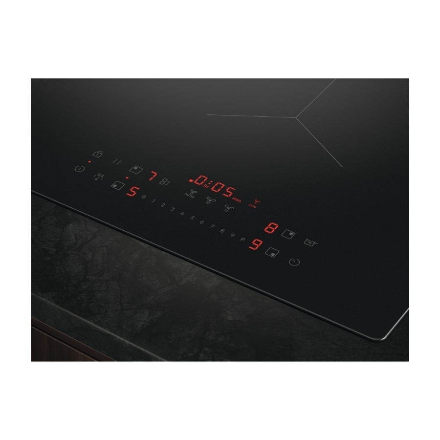 AEG 6000-serien TT8PCB00CT SaphirMatt® SE induktionskogeplade med emhætte billede 9