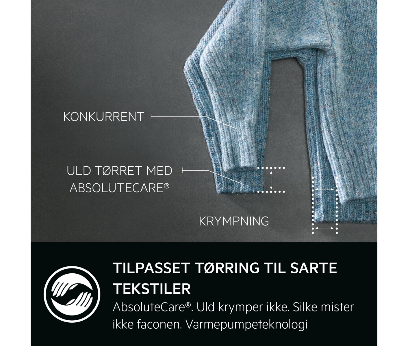 AEG Tr832w85w  Kondenstørretumbler billede 3