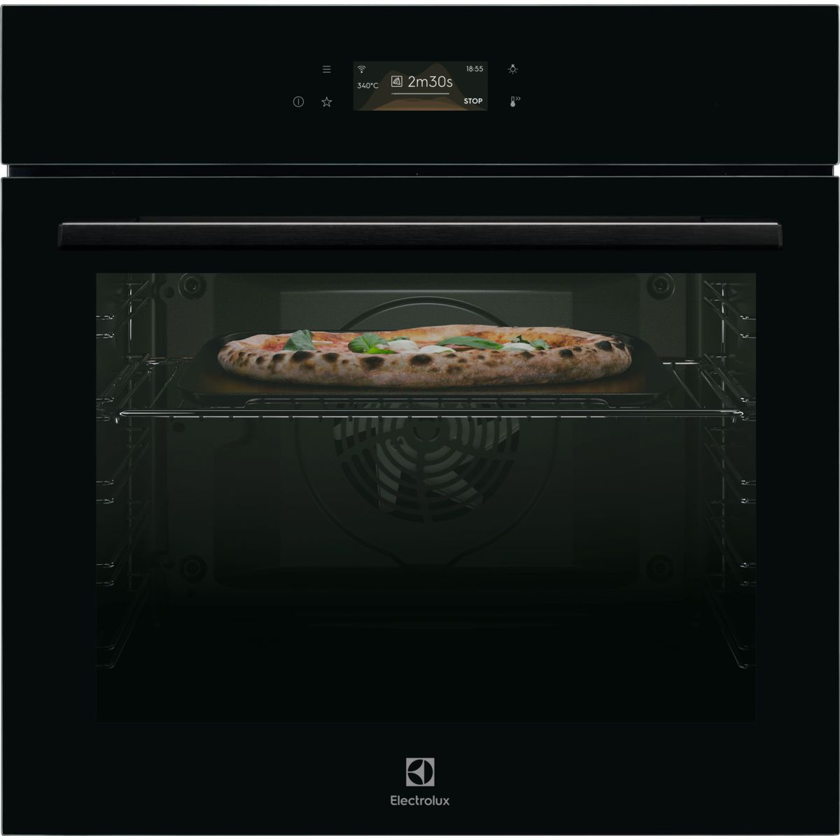 Įmontuojama el.orkaitė su pirolize Electrolux LOX8P87WZ billede 1