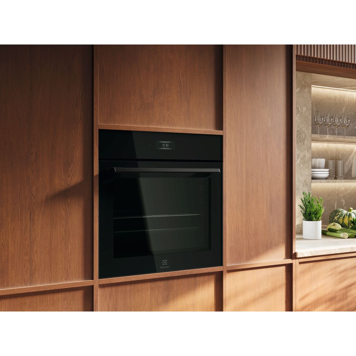 Įmontuojama el.orkaitė su pirolize Electrolux LOX8P87WZ billede 3