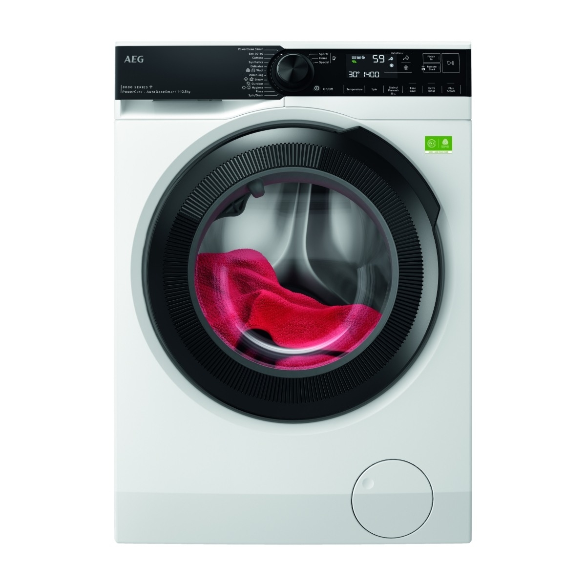AEG 8000-serien LR844PX6EQ vaskemaskine
