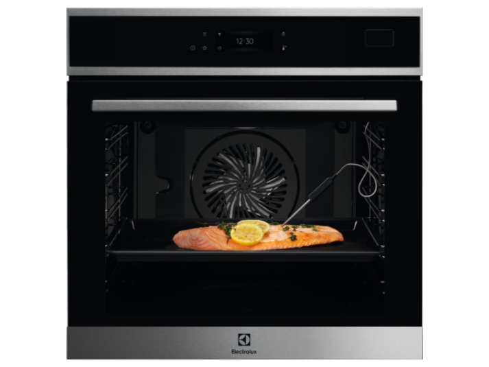 Electrolux EOB8S39WX, Medium, 70 L, Grill, Ovn, Hurtig, Surround, 2 hylder, Damp, Sort