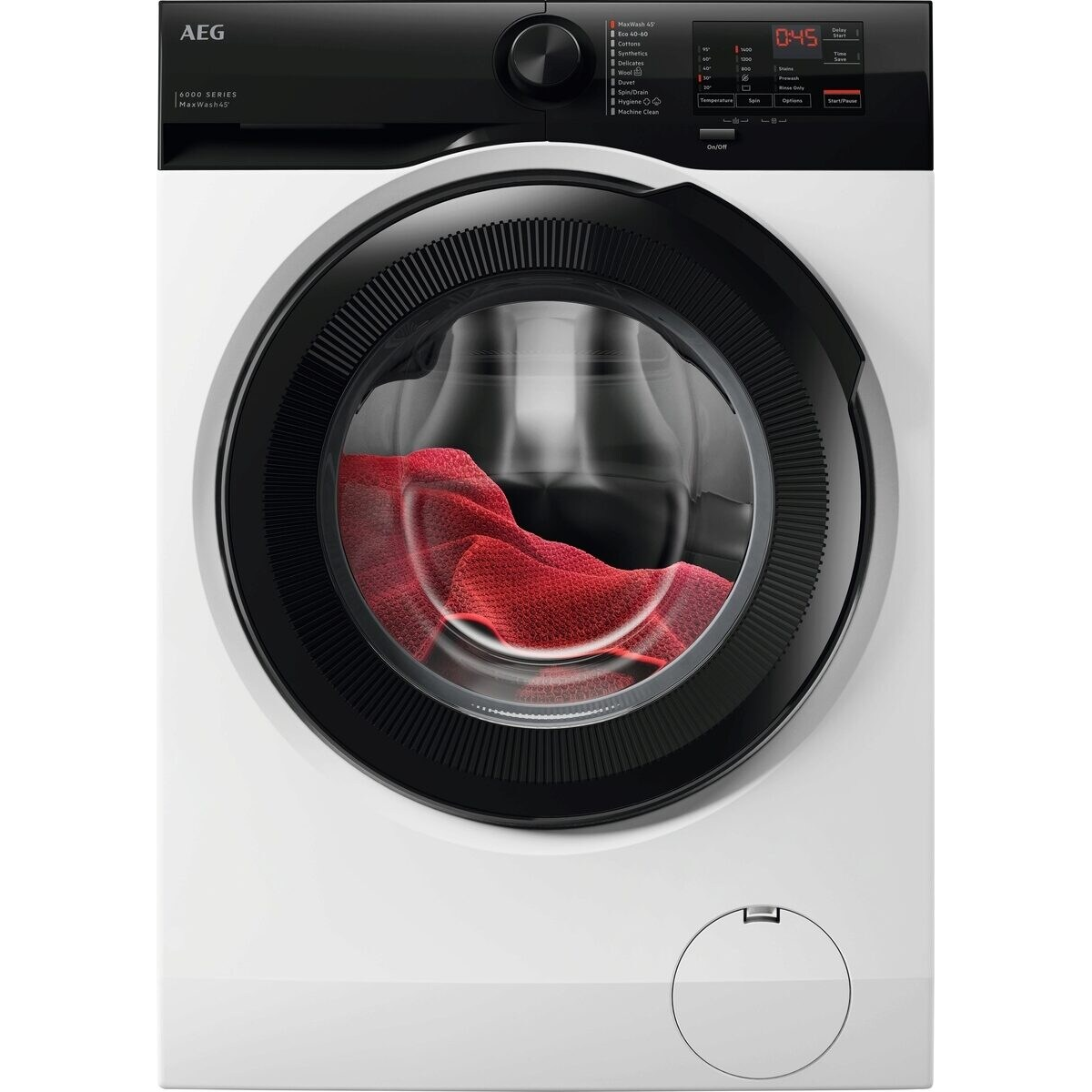 AEG LE684L84L frontbetjent vaskemaskine