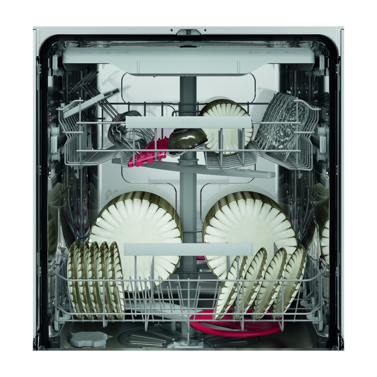AEG 6000-serien GU6200D2SNW opvaskemaskine billede 3