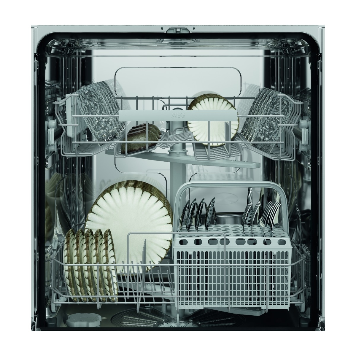 AEG 5000-serien GU5200D1SNW opvaskemaskine billede 3