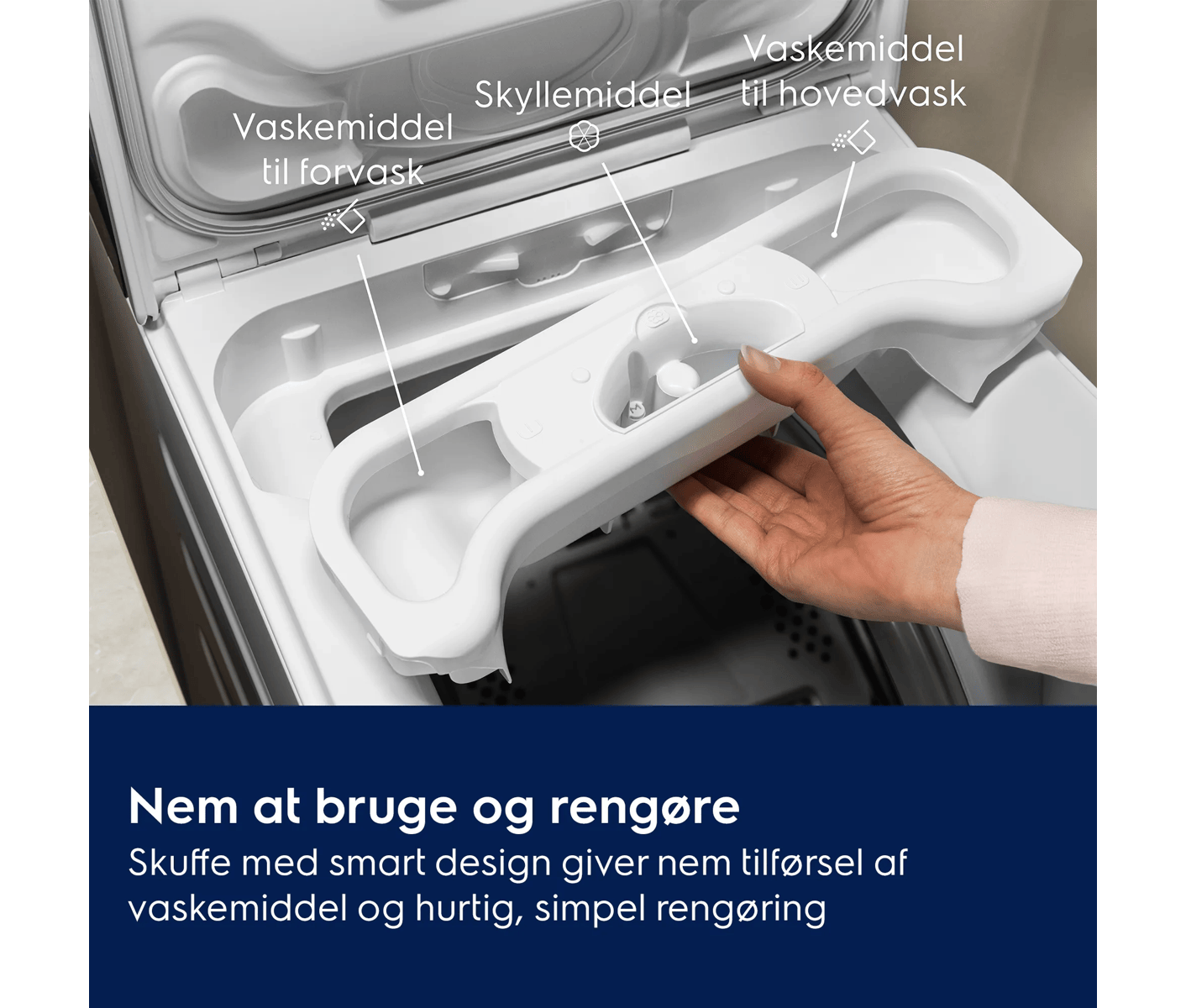 Electrolux ETE6662W2W Topbetjent Vaskemaskine billede 2