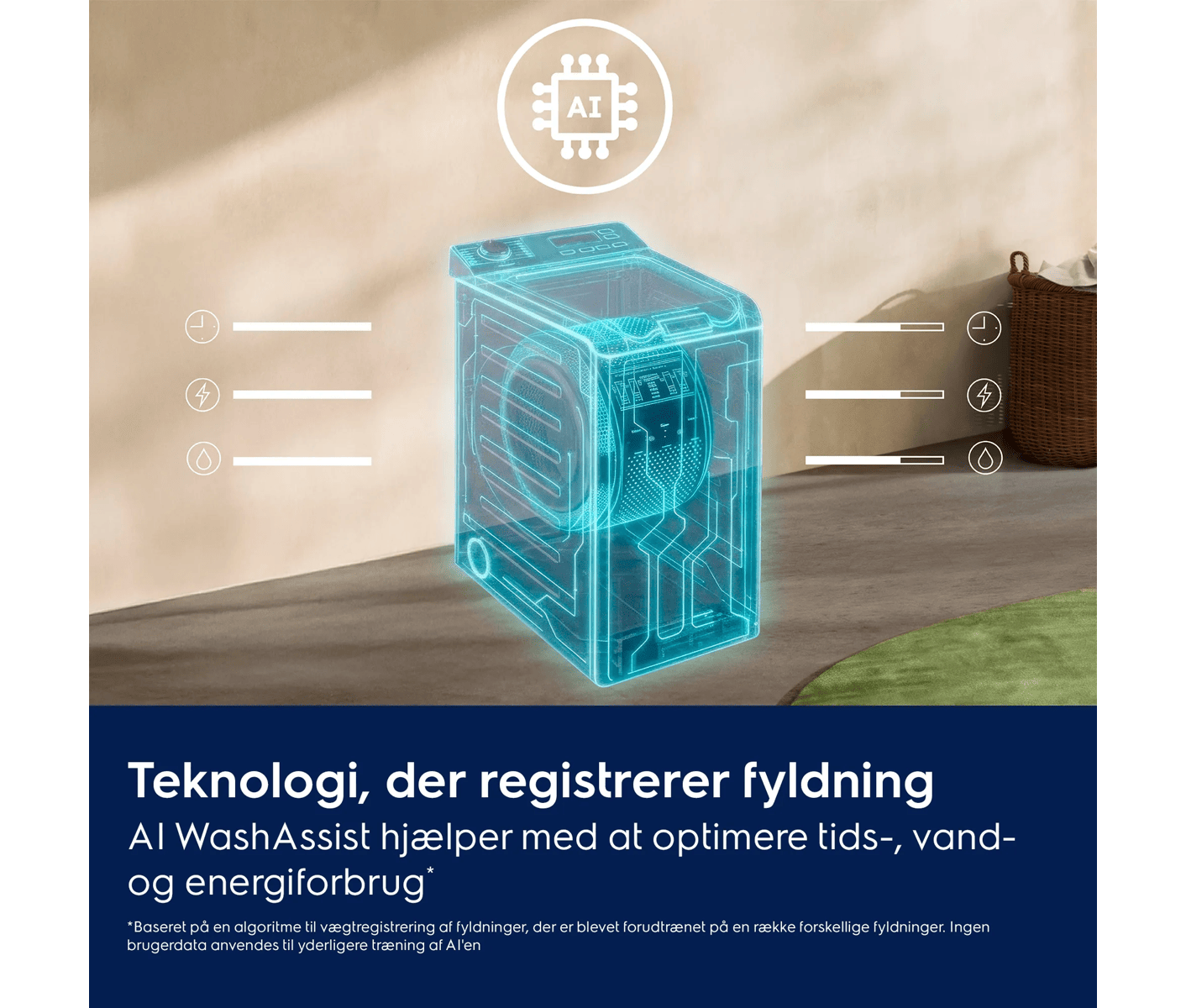Electrolux ETE6662W2W Topbetjent Vaskemaskine billede 3