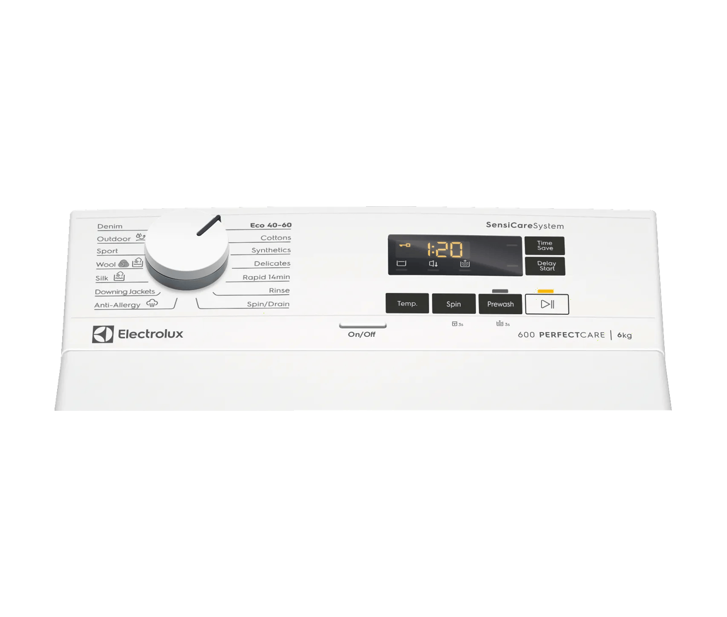 Electrolux ETI6162W2W Topbetjent Vaskemaskine billede 2