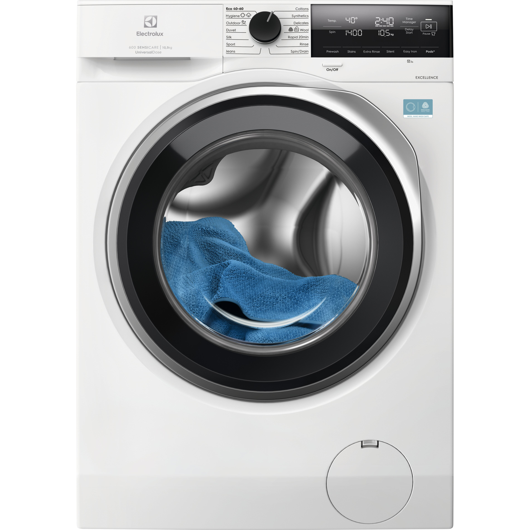 Electrolux Excellence XLNF64X35U frontbetjent vaskemaskine