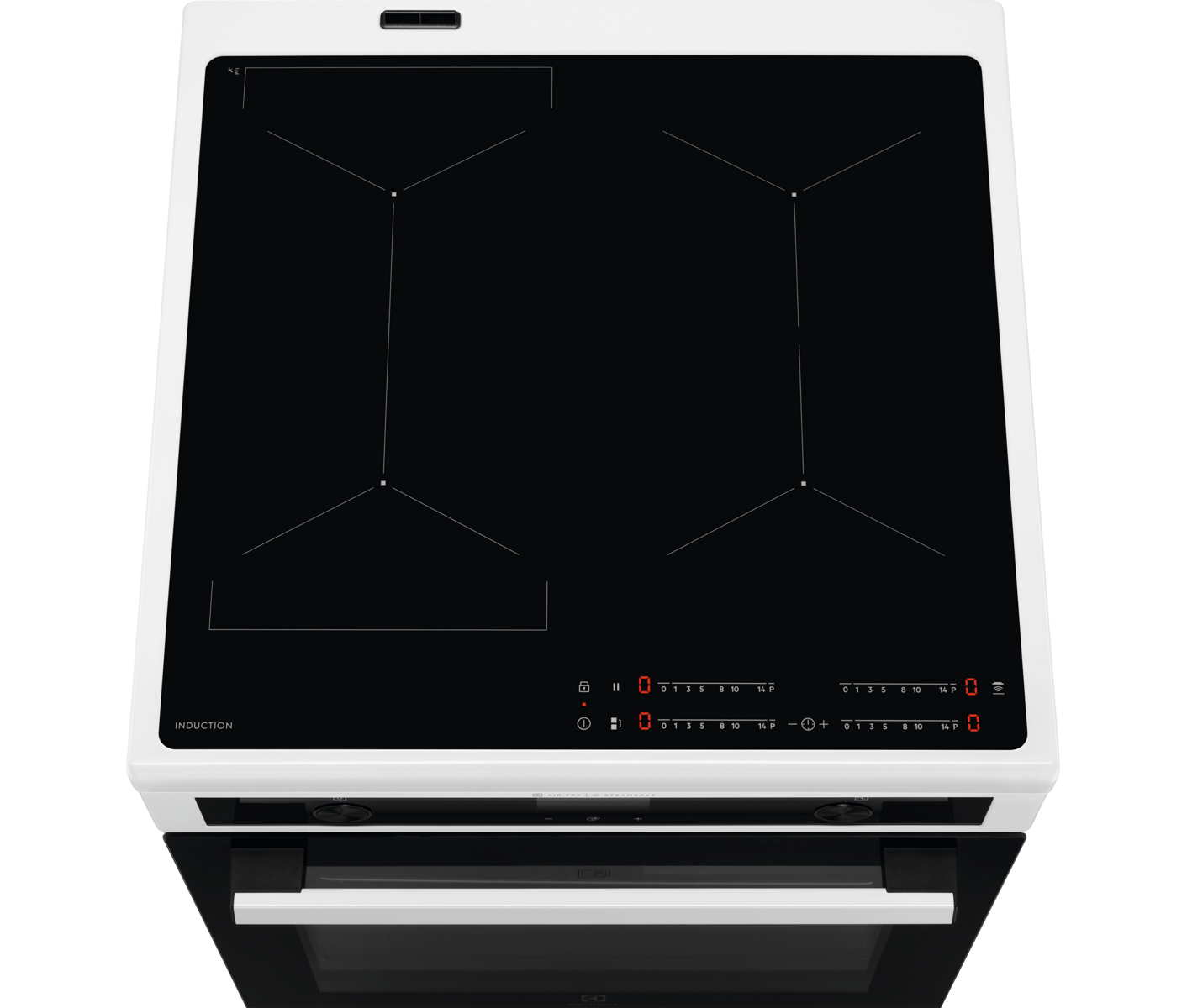 Electrolux LKI66443NW  Induktionskomfur billede 4