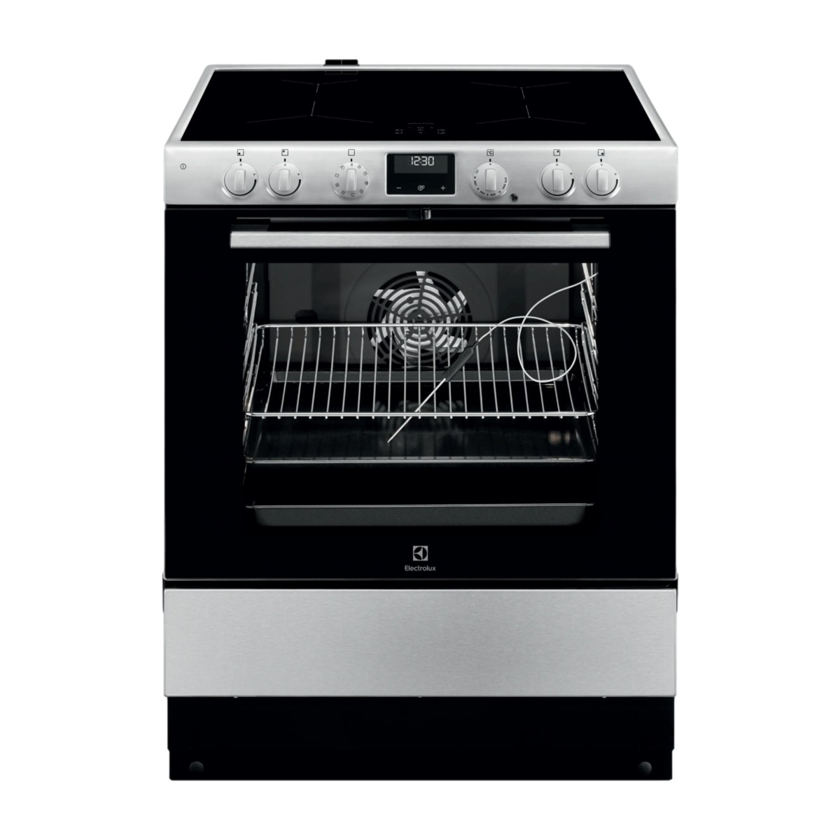 Electrolux LKI74440SX induktionskomfur, rustfrit stål billede 1