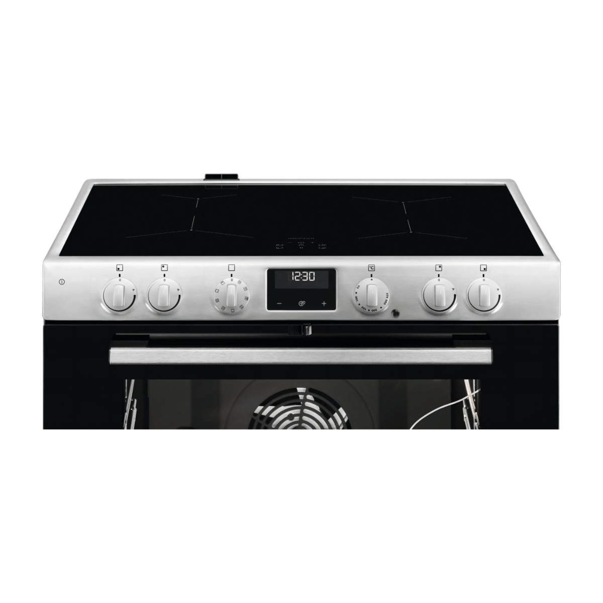Electrolux LKI74440SX induktionskomfur, rustfrit stål billede 4