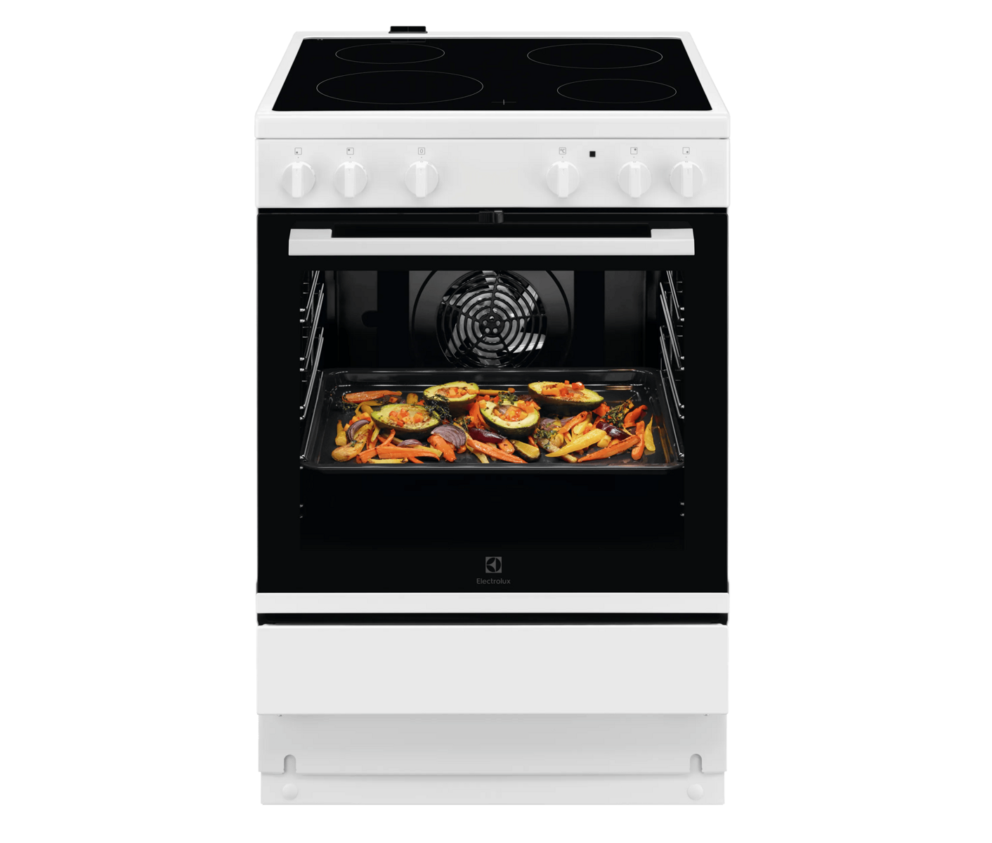 Electrolux LKR6400XNW  Keramisk Komfur