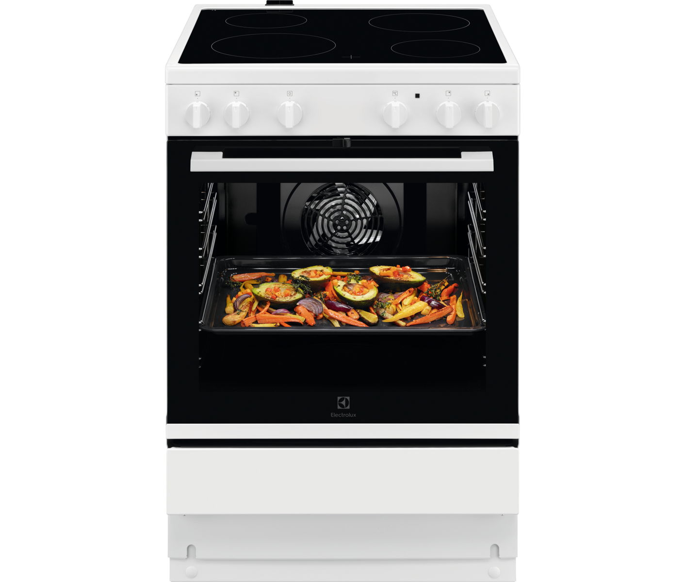 Electrolux LKR6400XNW  Keramisk Komfur