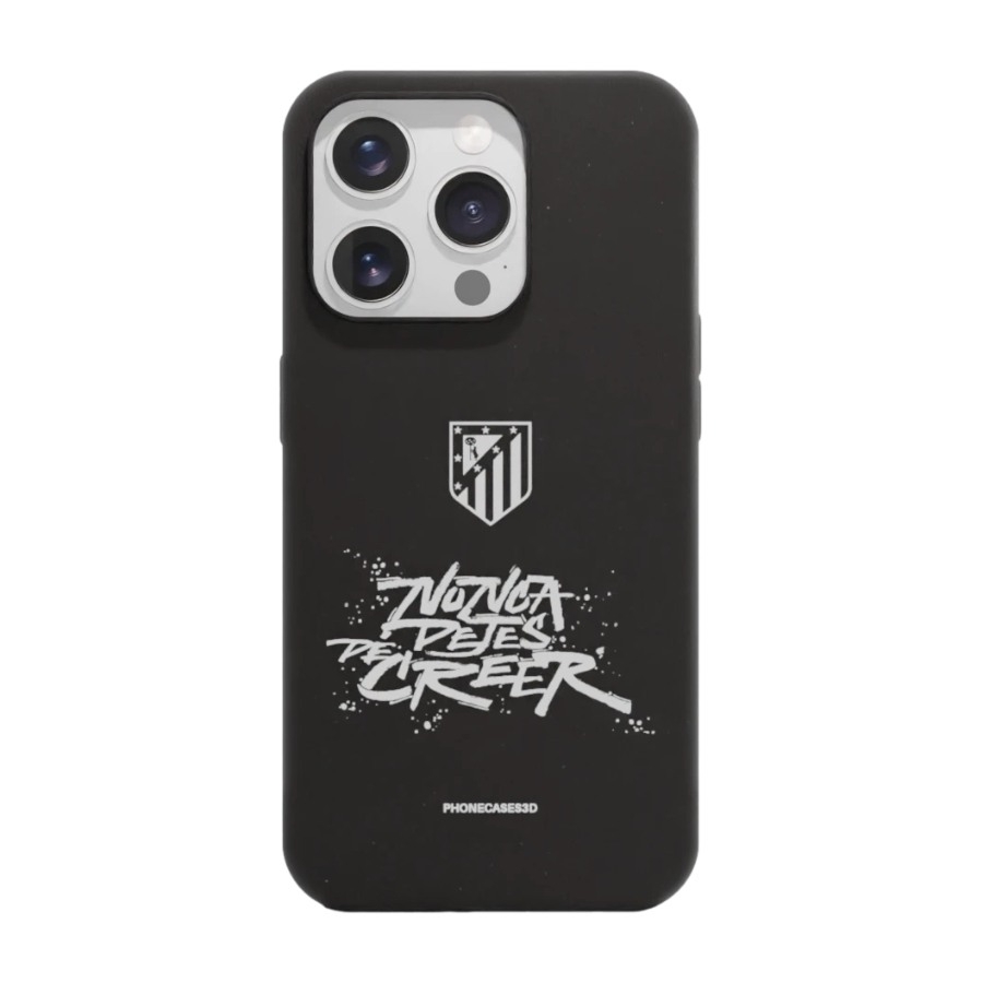 Phonecases3D iPhone 16 Pro Atlético de Madrid komposterbart cover, sort billede 1