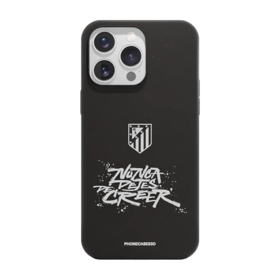 Phonecases3D iPhone 16 Pro Max Atlético de Madrid komposterbart cover, sort billede 1