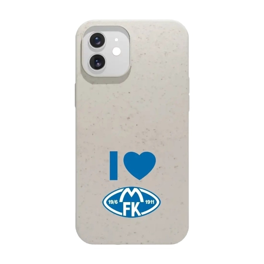 Phonecases3D iPhone 12 Molde FK komposterbart cover, hvid billede 1