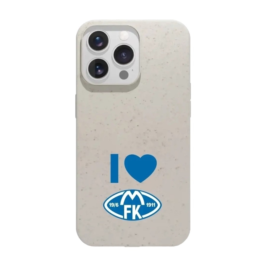 Phonecases3D iPhone 13 Pro Molde FK komposterbart cover, hvid billede 1