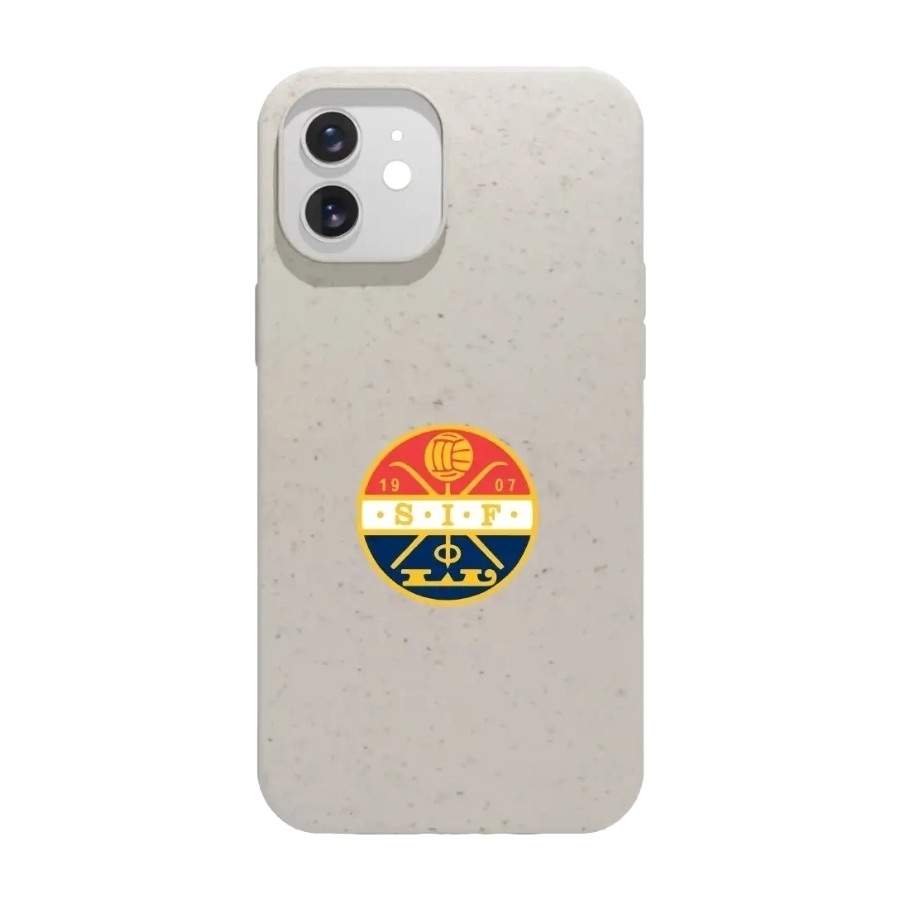 Phonecases3D iPhone 12 Strømsgodset komposterbart cover, hvid billede 1