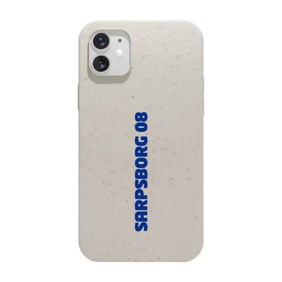 Phonecases3D iPhone 11 Sarpsborg 08 komposterbart cover, hvid billede 1