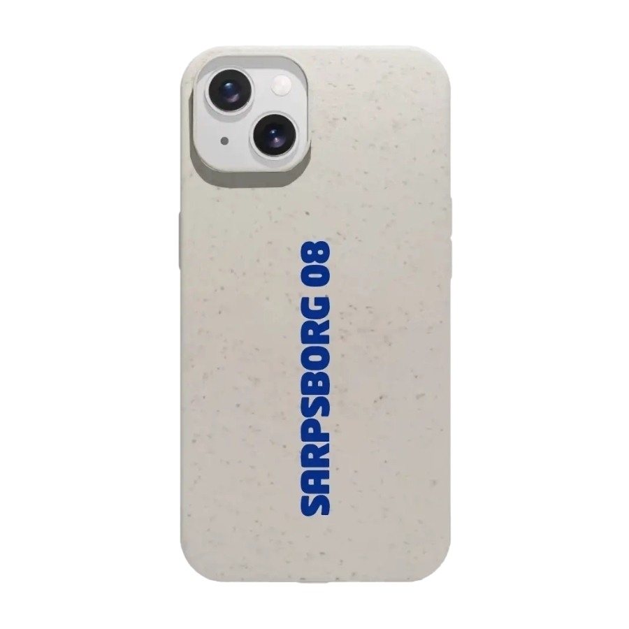 Phonecases3D iPhone 13 Sarpsborg 08 komposterbart cover, hvid billede 1