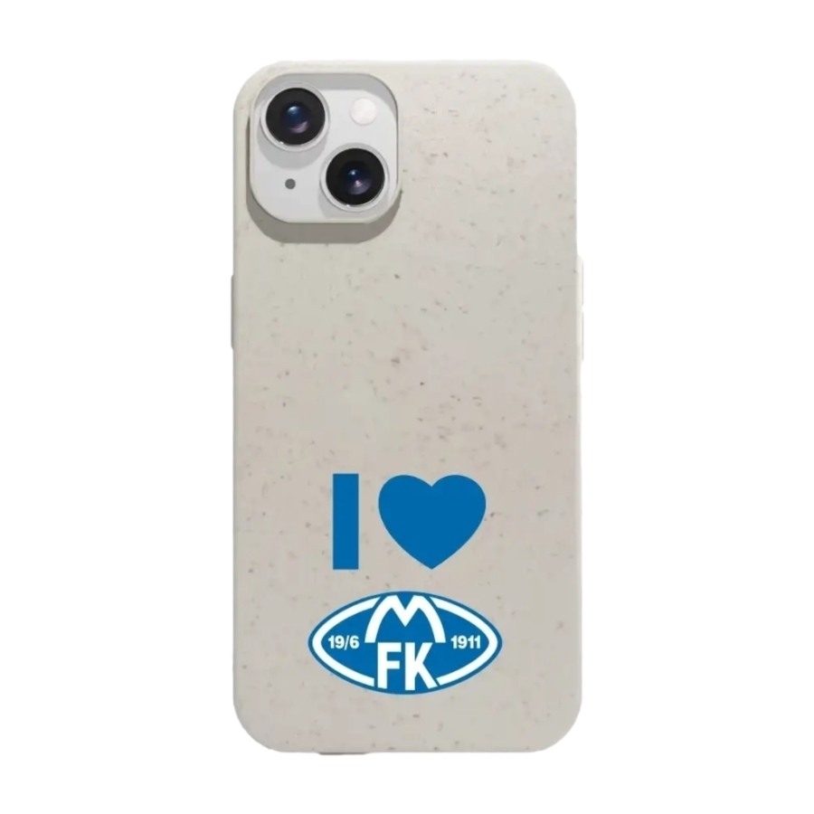 Phonecases3D iPhone 14 Molde FK komposterbart cover, hvid billede 1