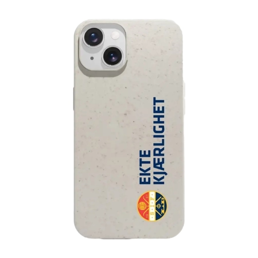 Phonecases3D iPhone 14 Strømsgodset komposterbart cover, hvid billede 1