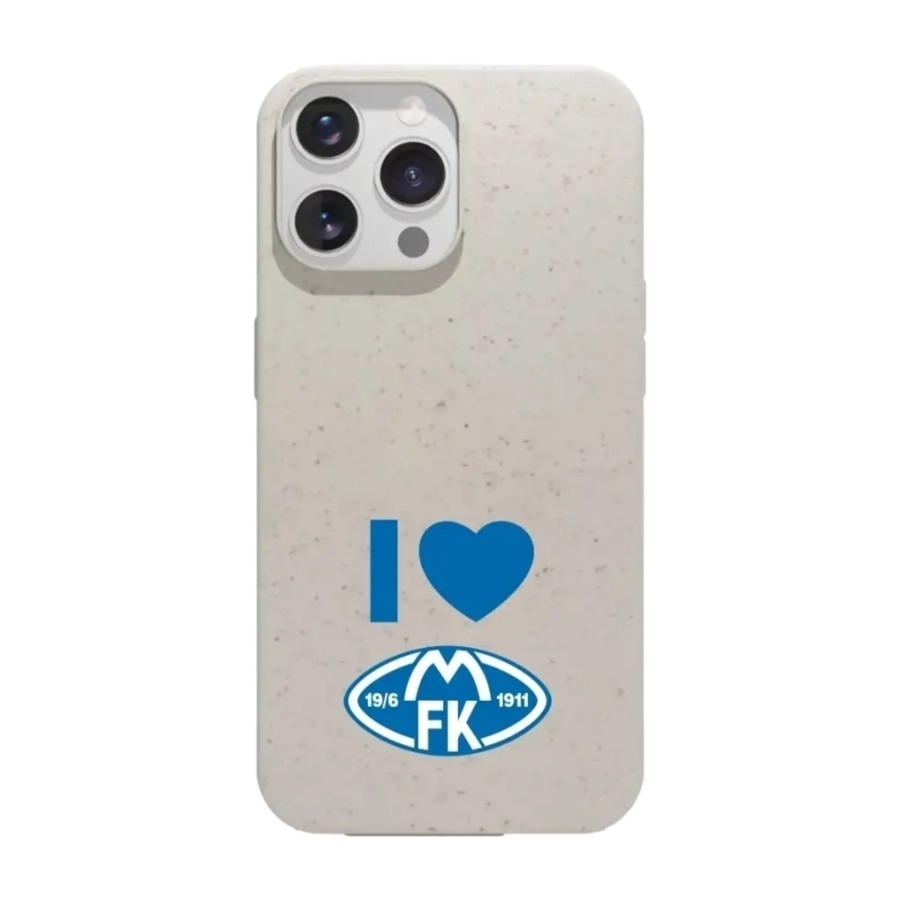 Phonecases3D iPhone 14 Pro Molde FK komposterbart cover, hvid billede 1