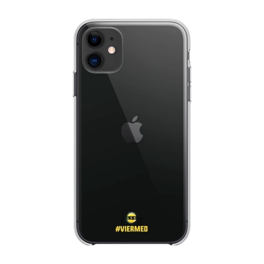 Phonecases3D iPhone 11 Lillestrøm SK Clear case -mobilcover, sort billede 1