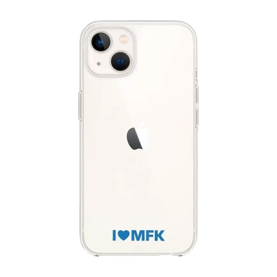 Phonecases3D iPhone 14 Molde FK Clear case -mobilcover, hvid billede 1