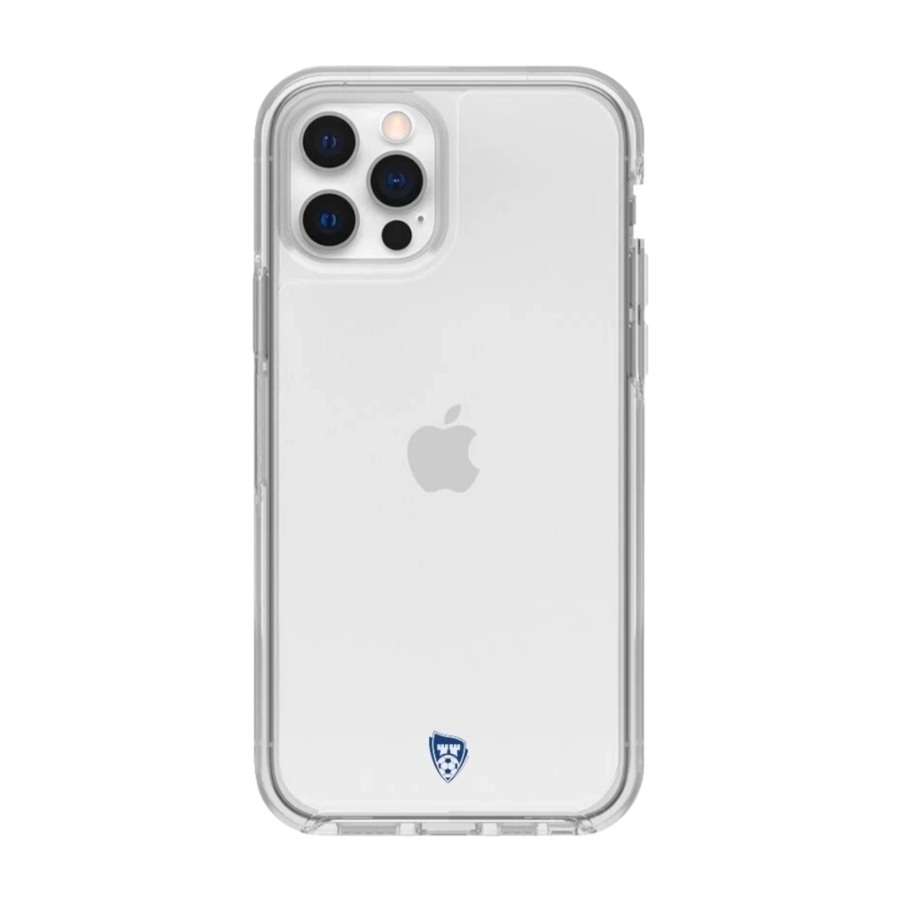 Phonecases3D iPhone 12 Sarpsborg 08 Clear case -mobilcover, hvid billede 1